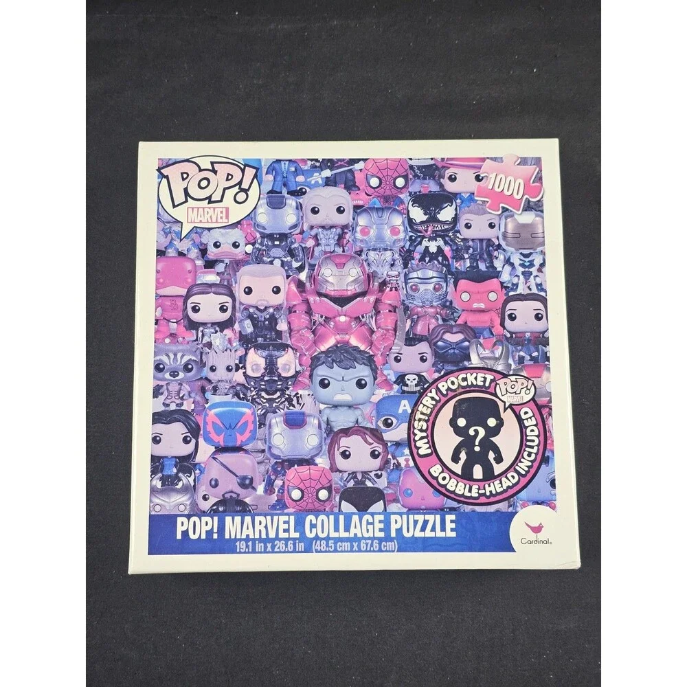 NEW Funko Pop! Marvel Comics Heroes Collage Puzzle 1000 Pieces Sealed Open Box